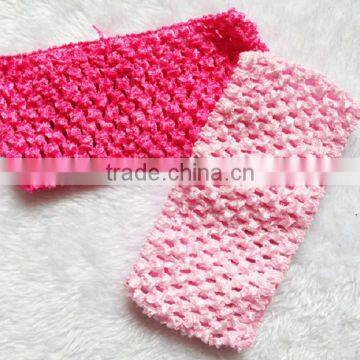 Fashion Baby Elastic Hair Band Girls Soft Head Band Stretch Crochet Knit Headwrap photo-2