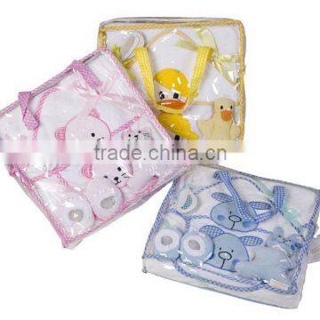 Gift boxes for baby clothes/baby towel hooded/hooded baby towel