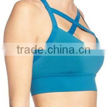 OEM Service Wholesale Dry Fit Comfortable Sexy Ladies Gym Sport Bra photo-3