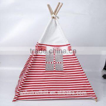 R1932H Hot Sale Wood Outdoor Pet Dog Cat Teepee Tent/Cat Teepee photo-3