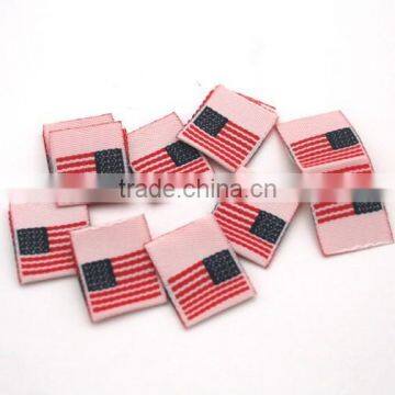 Customized Garment Labels/woven Labels/main Label/embroidered Tag Loop Fold WLF-001 photo-5
