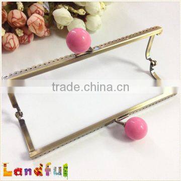 Wholesale Colorful Candy Heads With Sewing Holes Metal Bag Purse Frame photo-3