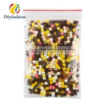 Diyfashion 5mm Hama Perler Fuse Beads the Ice Cream Cone Set With Puzzle Iron Paper and Twezzer Hama Beads Toys for Kids 18025 photo-3