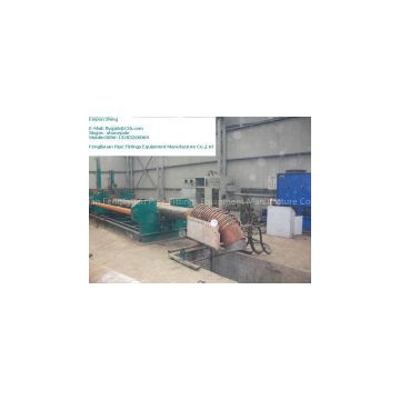 induction heating hydraulic machine for making carbon steel elbow