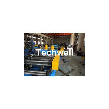 Q235 2.0mm Thickness Cable Tray Profile Roll Forming Machine For Rack Beam