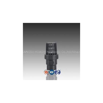 PVC Single Union Bottom Valve 1.0Mpa DIN Standard