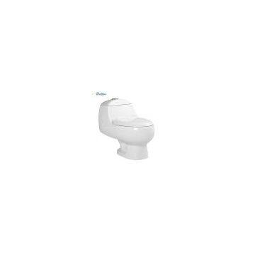 HT191 Siphonic One Piece WC Closet White Toilet