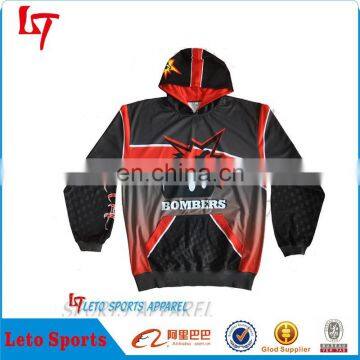 Full sublimation hoodie custom LETO APPARELS