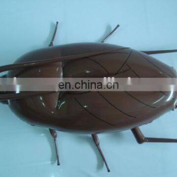 Inflatable 3D cockroach toy inflatable roach toy inflatable croton bug for advertising gifts