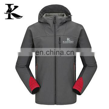 Custom Bonded Fleece Winter Softshell Jacket Breathable