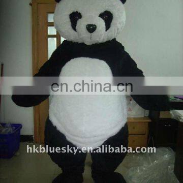 2011 high quality panda animal mascot costume