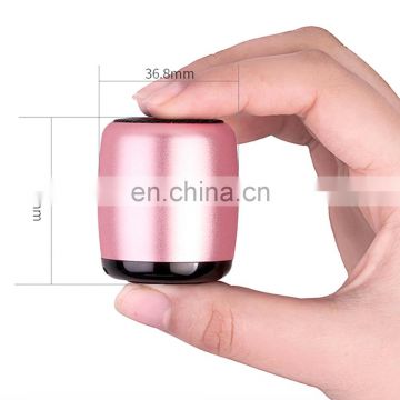 Mini Coin Size Portable Bluetooth Wireless Speaker