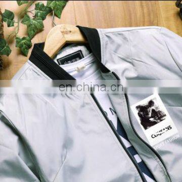 Autumn 2017 New Design Teen Clothing Korean Style Bomber Jacket Jackets Men photo-5