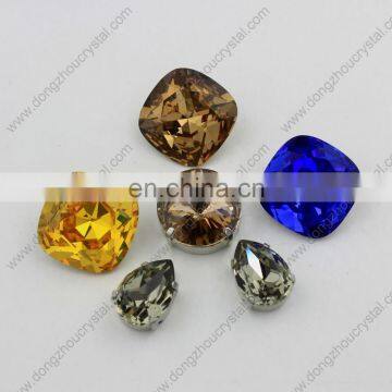 Hot sale High Quality Point Back Crystal Fancy Stone Foiled Back for Wholesale