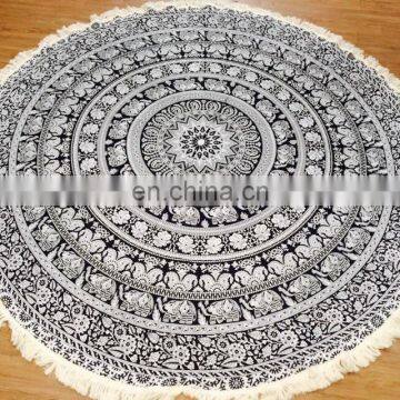 Beautiful mandala beach round roundie mandala tapestry