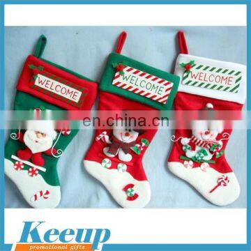 Customized Branded Promotional Felt Xmas Stockings for Christmas Gift photo-4