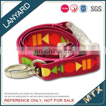 Hot sales Heat transfer printing lanyard supplier