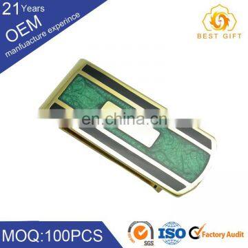 Carbon fiber money clip money clip wallet