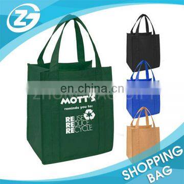 Brand Logo For Promotion Solid Color Reusable Shopping Tote Bag Non Woven photo-3