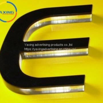 Outdoor advertising products billboard mini acrylic led sign and letters for shop open sign manufacturer