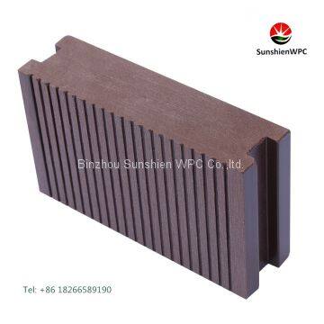 Sunshien WPC solid decking waterproof and anti-UV floor environmental friendly