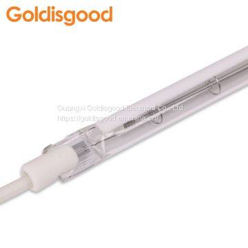 Quartz rod halogen lamp far infrared heater heating lamp for PET Blow Molding Machine 2000w 2500w