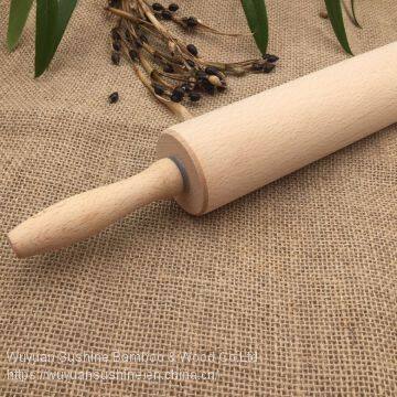 Wooden Rolling Pin,Made of Rubber Wood photo-2
