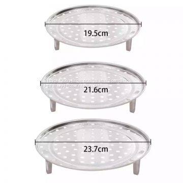 1 Pcs Multifunction Durable Steamer Rack Stainless Steel Pot Steaming Tray Stand Steamer Shelf Cookware Kitchen Accessories photo-2