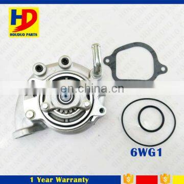 6WG1 Direct Injection Water Pump For Excavator Diesel Engine Spare Parts