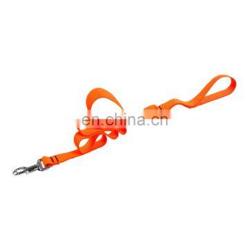 2*120cm LED Dog Leash Orange Nylon Pet Leash Rechargeable Dog Leash Usb