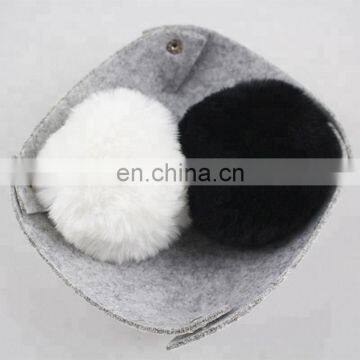 Home Decor Felt Table Mat With Holder Felt Coaster Placemat Table Mat Pad Set for Drinks photo-3