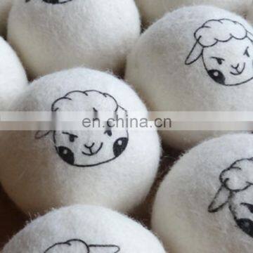 oem logo for you handmade 100% new zealand wool dryer balls