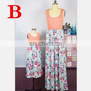 2019 NEW Mommy and me Matching FLORAL Infant Dresses Girl Summer Casual Dresses (this Link for Girls,1-12years) photo-3
