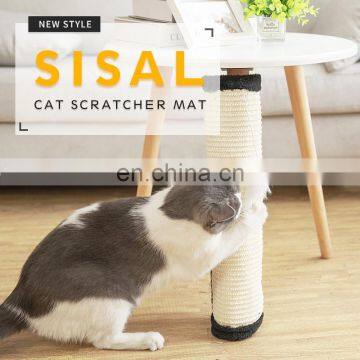 Wholesale Custom Cat Toys Furniture Protection Natural Sisal Cat Scratcher Mat photo-2
