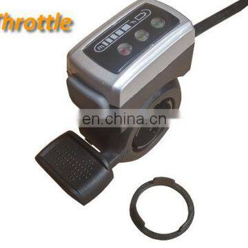 BLDC 4 Inch 24V 36V Geared Electric Hub Motor Wheel Hall Sensor With Controller Thumb Throttle Brake Handle