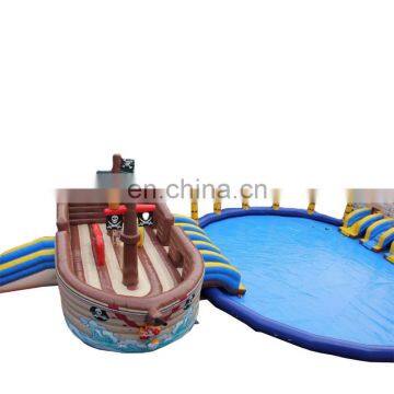Commercial Pirate Slide Big Pool Inflatable Water Park Playground For Kids And Adults photo-3
