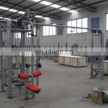 Best Selling With Lower Prices Commercial Mj8 Multi Jungle Gym Equipment Life Ftiness 8 Stack Multi Station Gym Trainer LF26
