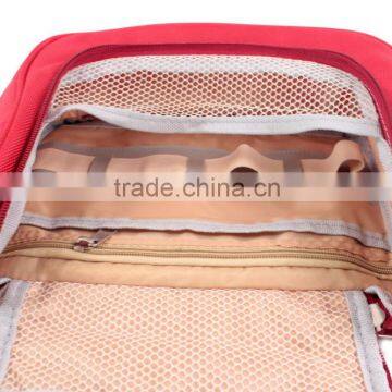 Foldable Polyester Custom Hanging Toiletry Washing Bag photo-3