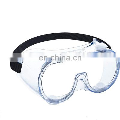 Reusable High Quality ANSI Z87.1 Eye Protection Anti Fog Splash PVC PC Safety Eyewear Protective Glasses Safety Goggles