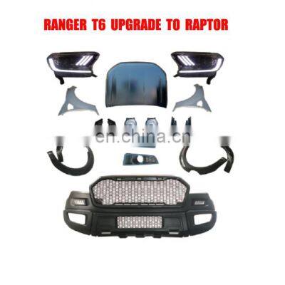 Car Accessories Raptor Style UPGRADED KIT Conversion Body Kit For Ranger T6 2012-2016 photo-2