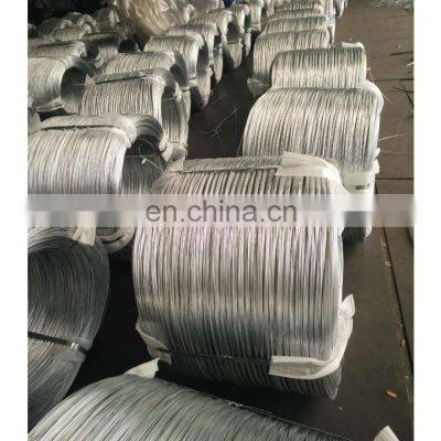 Oval Galvanized Wire Steel Galvanized Wire Coil 90Kg 4mm Galvanizli Hafif Celik Tel