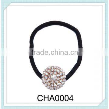 ball crystal elastic hair band