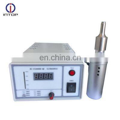 Trade Assurance Hand Held Ultrasonic Welders Ultrasonic Textile Welding Machine