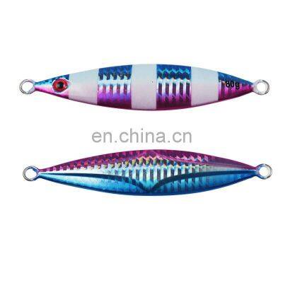 60g 80g 100g 150g 200g Slow Metal Jigging Lure Sinking Glow Slow Pitch Jigging Lure photo-5