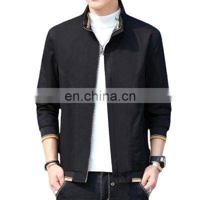 Factory wholesale autumn and winter stand-collar cotton jacket  men's Korean style slim casual workwear jacket jacket