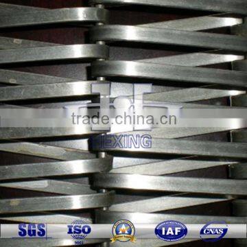 Stainless steel decorative spiral net curtain