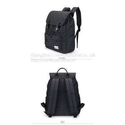 Fashionable Korean Business Backpack New Shelves Waterproof Casual Backpack Small Fresh Wild Student Backpack CLG20-1109 photo-4