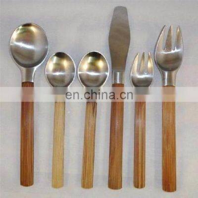 wood stick cutlery