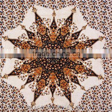 Indian Tapestry Cotton Brown Floral Print Vintage Wall Hanging Tapestries Throw Mandala Print Bedsheet photo-3