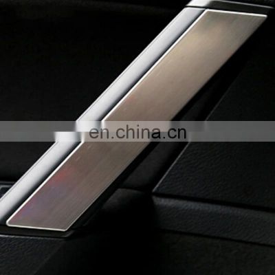 Hot sale 4pcs/lot Car Styling Interior Door Armrest Stainless Steel Decoration Auto Accessory Parts Case For Volkswagen GOLF 7